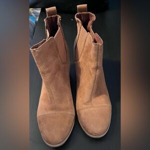 Toms Tan Ankle Booties for Women